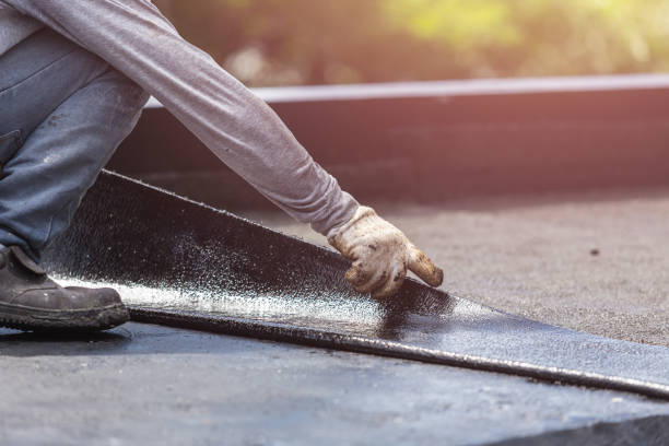 Professional Waterproofing technician working in Sharpsville, PA